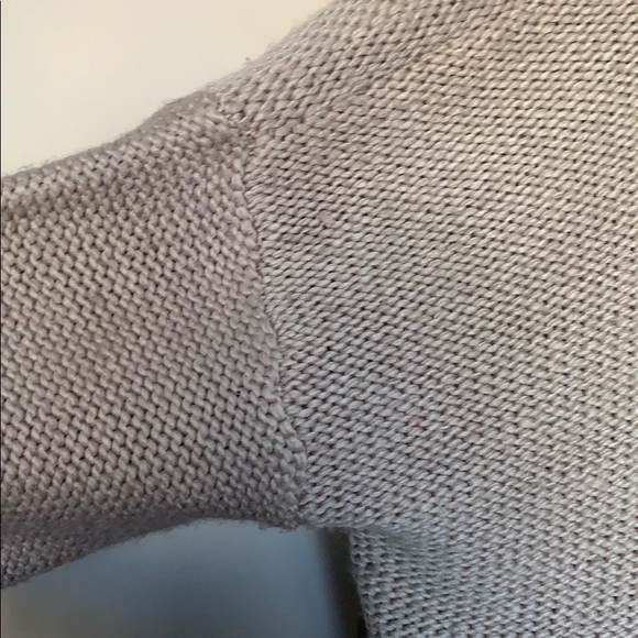 L/XL Tassel Cardigan Beige. - Picture 3 of 6